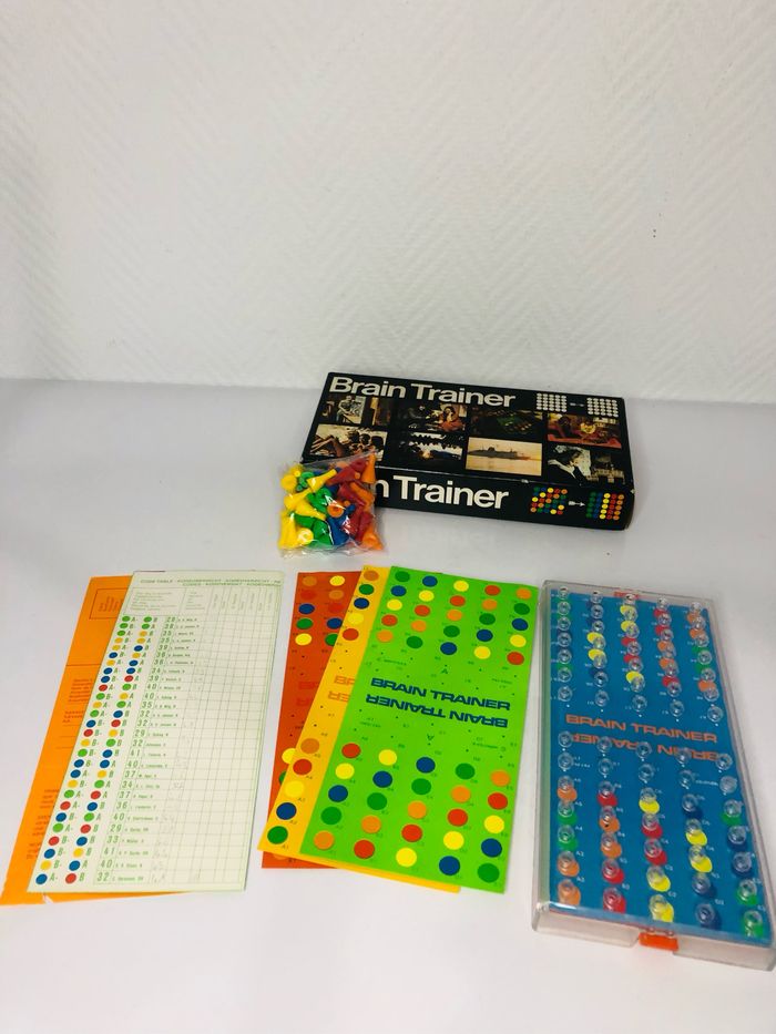 Brain trainer jeu vintage - photo numéro 2
