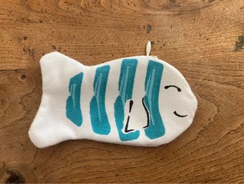 Petite trousse/porte monnaie poisson