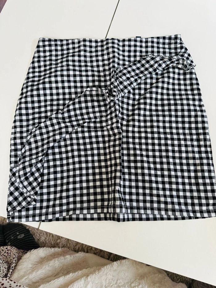 Jupe à carreaux
