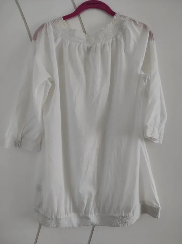 Blouse blanche Esprit T42 - photo numéro 2
