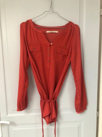 Blouse brique taille 1 cache cache