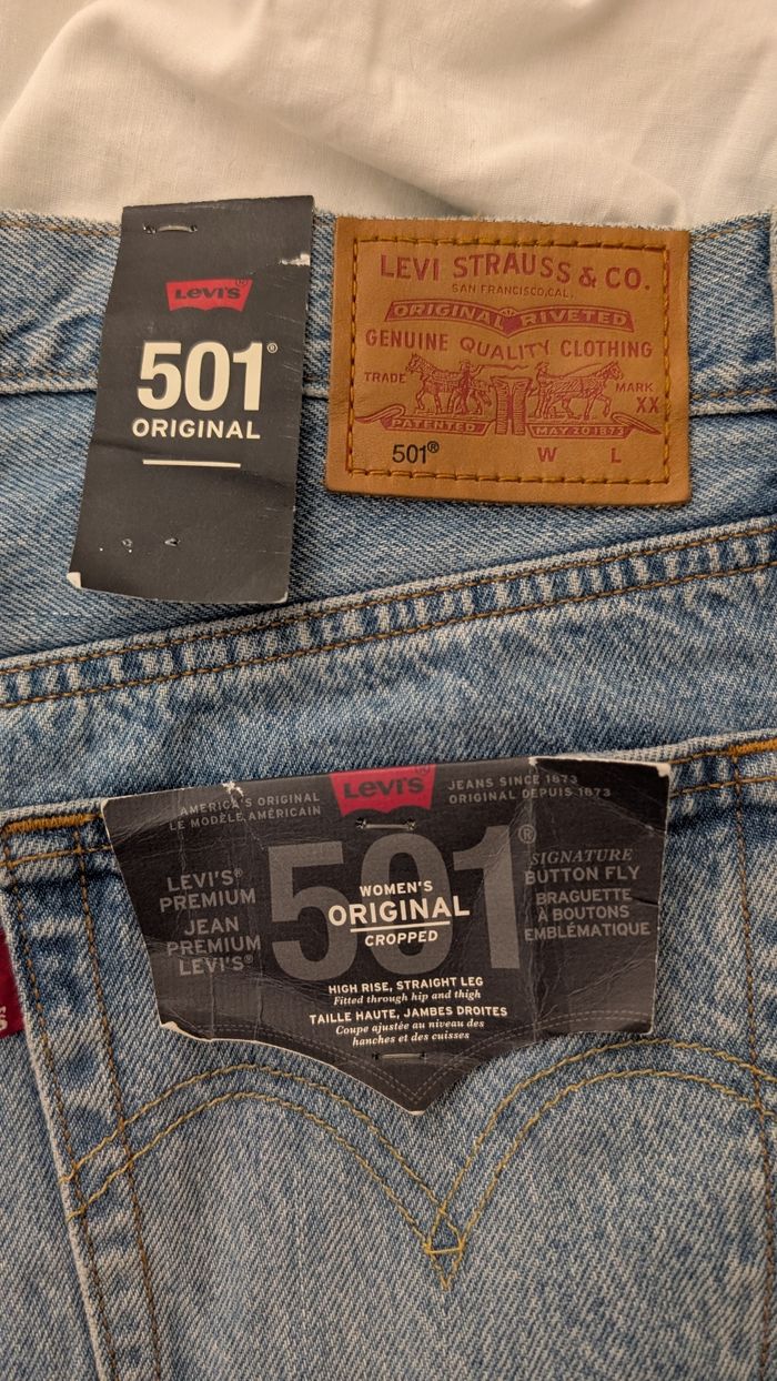 Jean Levis 501 crop - photo numéro 2