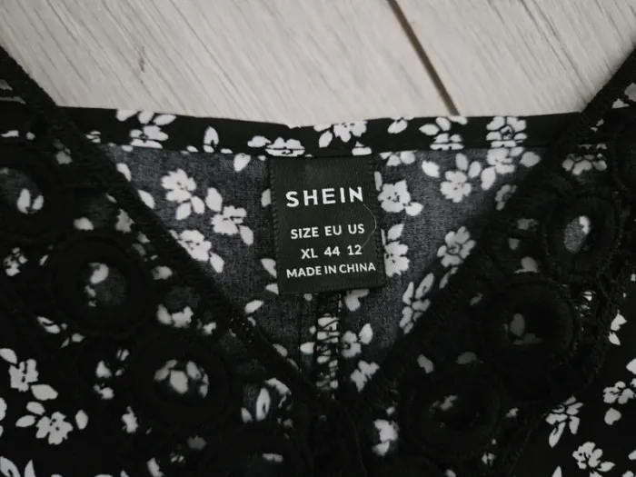 Debardeur femme noir et blanc shein xl - photo numéro 3