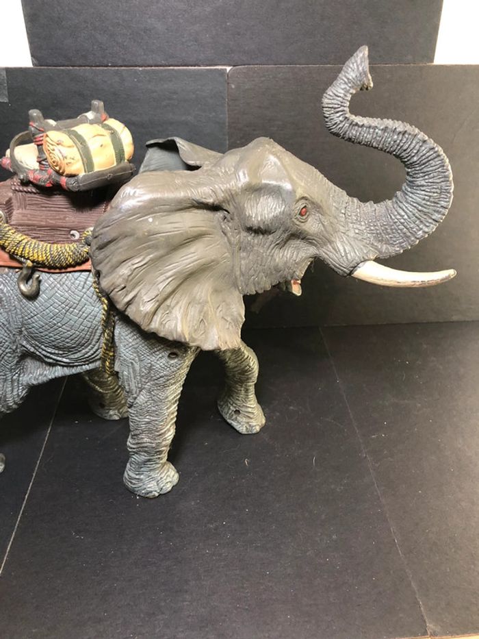 Grande figurine jouet action figure éléphant électronique animaux chap mei animal planet wild - photo numéro 2
