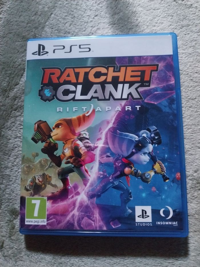Jeu  Ratchet Clank ps5.