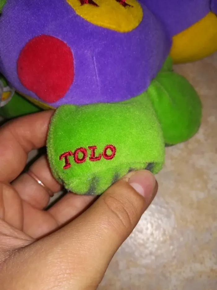 Petite peluche vache d'éveil, bébé, Tolo, neuve - photo numéro 8