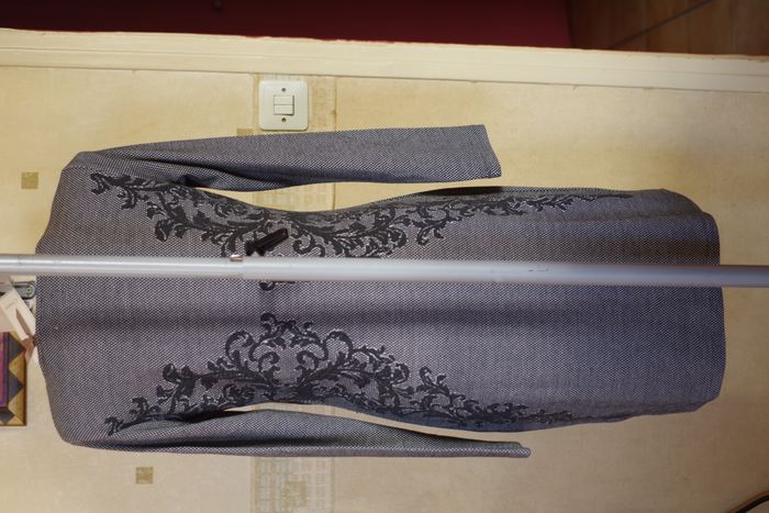 CREAM Robe motifs style baroque T L - photo numéro 5