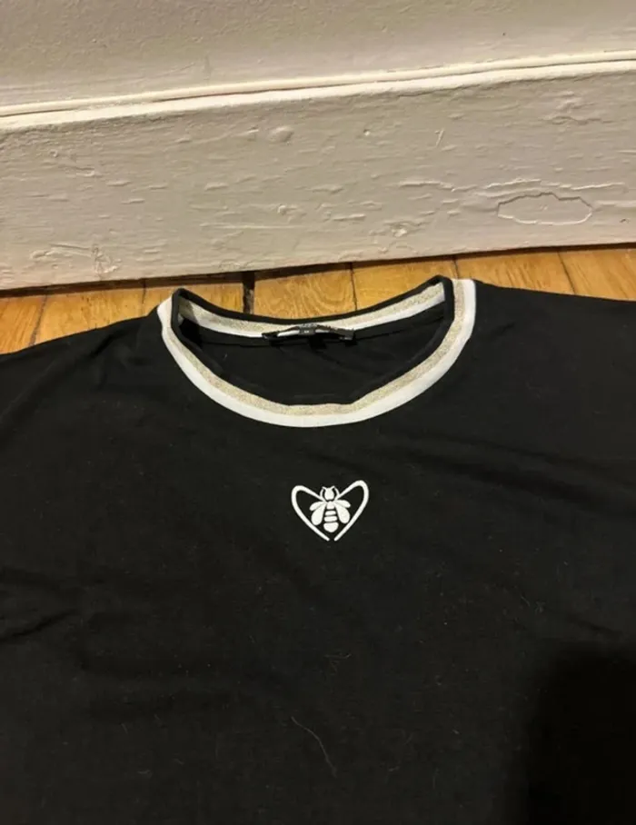 T shirt noir Guerlain paris taille M - photo numéro 2