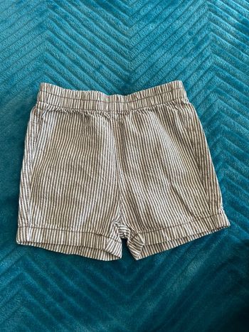 Short garçon 3 mois