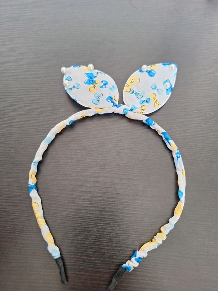 Bandeau avec oreille et perle - photo numéro 2