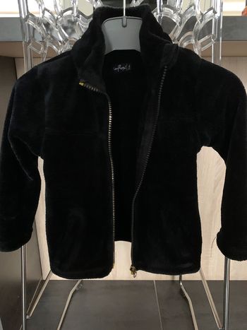 Gilet zip noir pilou pilou