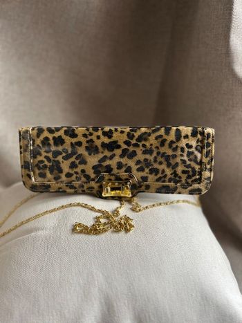 Pochette de soirée leopard