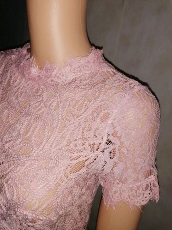 Haut transparent rose Vera & Lucy S