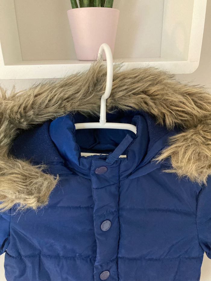 Manteau doudoune garçon marque DPAM  taille 12 mois - photo numéro 2