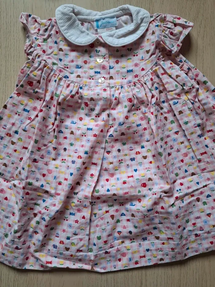 Robe à motifs et sa petite veste - photo numéro 2