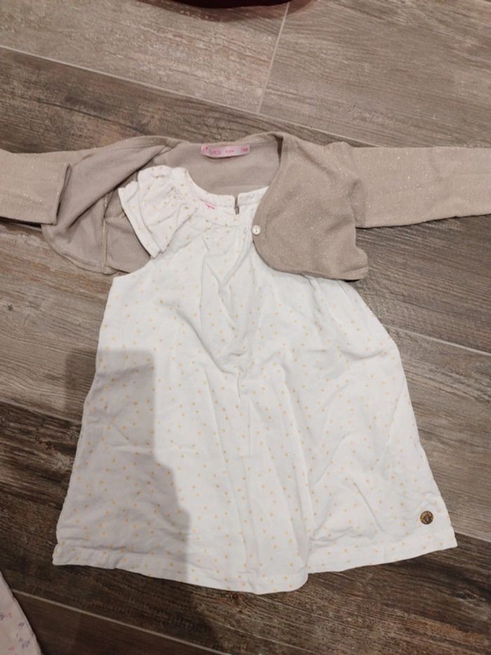 Robe 18 mois dpam et gilet