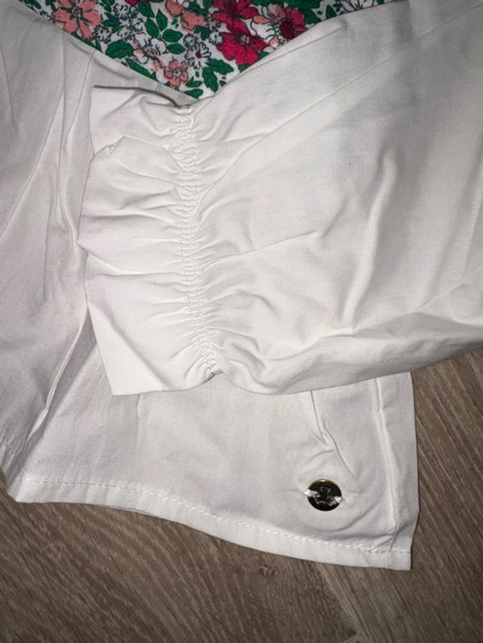 Sweat-chemise à fleur - Gemo - photo numéro 3