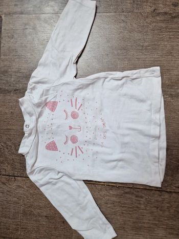 Tee shirt 12 mois manche longue