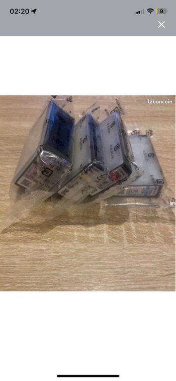 Cartouche d’encre canon 1500 xl neuf