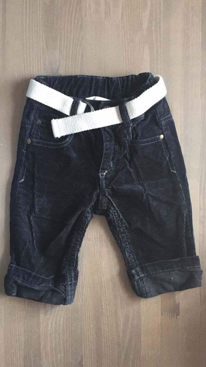 Pantalon côtelé