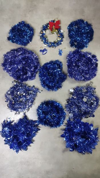 Lot accessoires décoratifs pour sapin de Noël