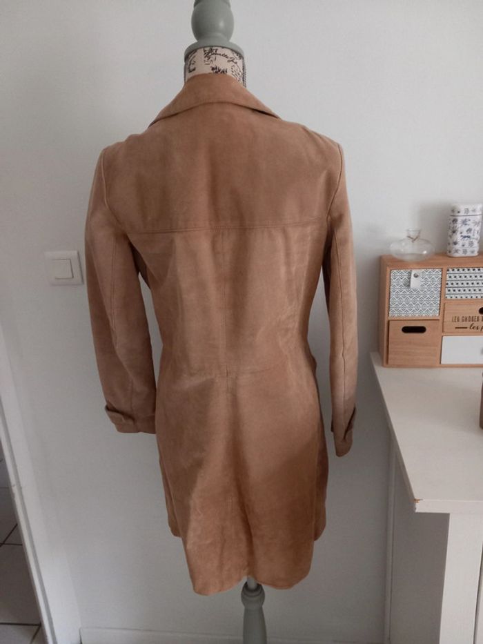 Manteau cuir mango - photo numéro 2