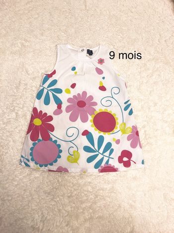 Robe fleurie 9m