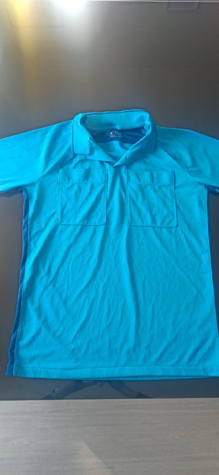 Polo arbitrage bleu