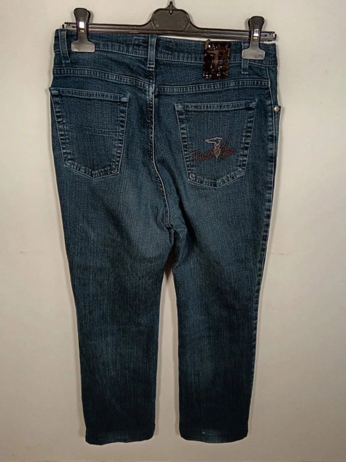 C12 jeans marine Trussardi 40 - photo numéro 2