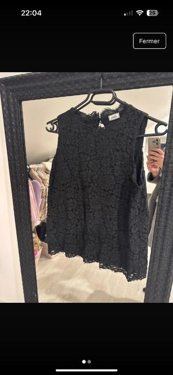 T-shirt dentelle