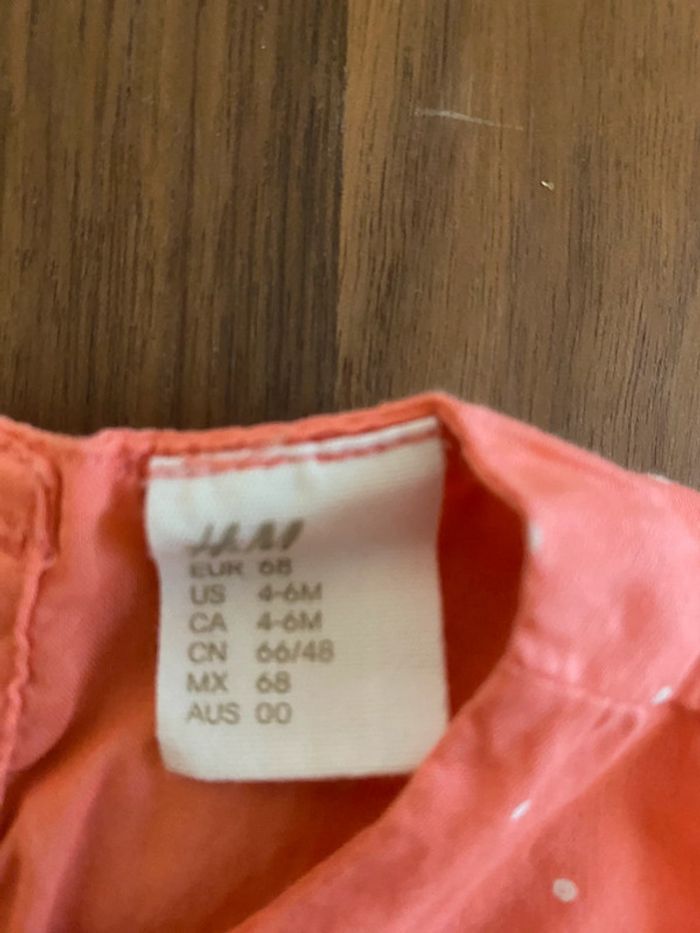 Lot vêtements été fille 4/6 mois H&M - photo numéro 3