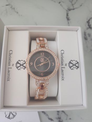 Montre à quartz acier