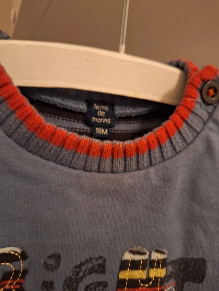 Pull Rayé Terre de Marin 18 Mois - photo numéro 2