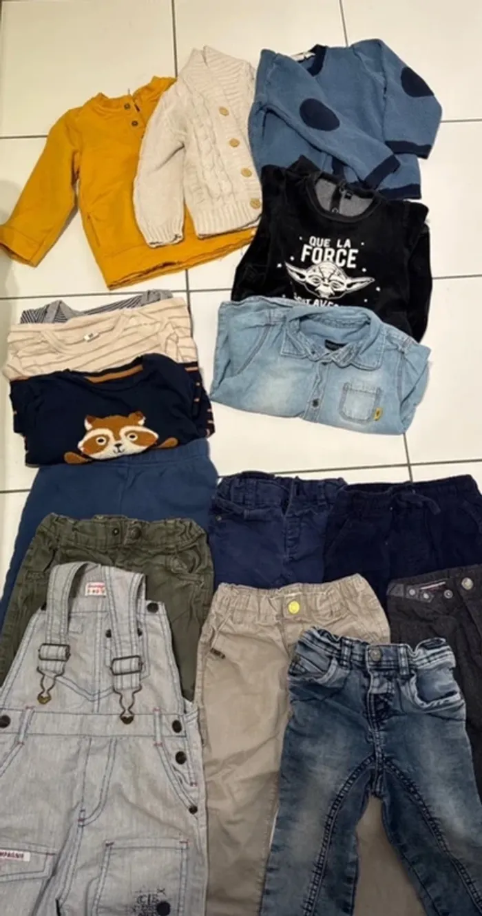 Lot vêtements 18 mois