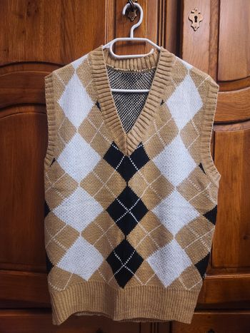 Pull sans manches vintage neuf 