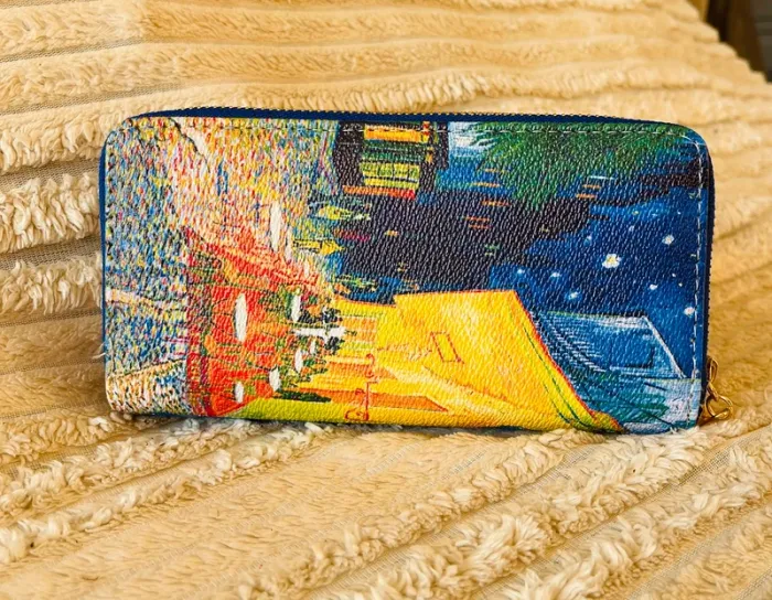 Porte monnaie motif peinture von gogh - photo numéro 3