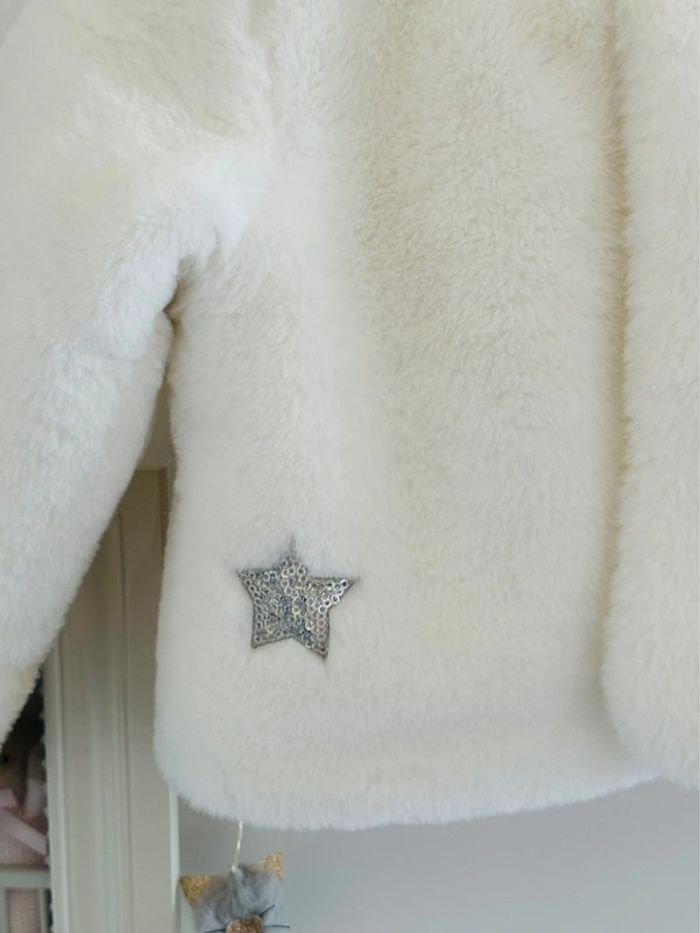 Verre / boléro fourrure cœur - photo numéro 3