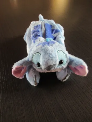 Trousse d'école scolaire Stitch en peluche neuve