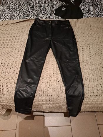Pantalon en simili cuir de marque only