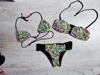 Maillot de bain bikini 3 pièces Banana Moon 36 tropical