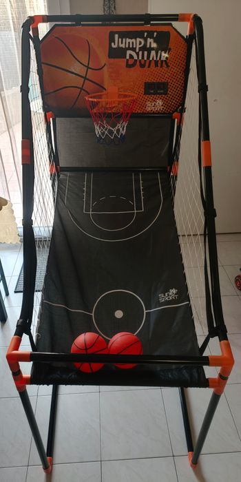 Jeu de panier de basket 145 cm pour intérieur/ extérieur Sun & Sport