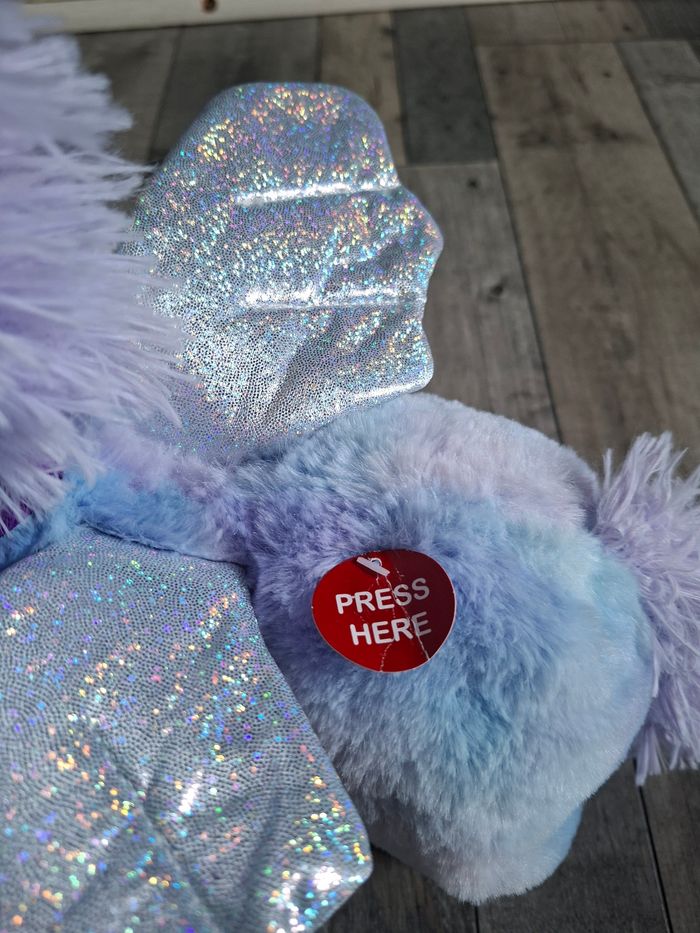 Peluche licorne qui marche - photo numéro 6