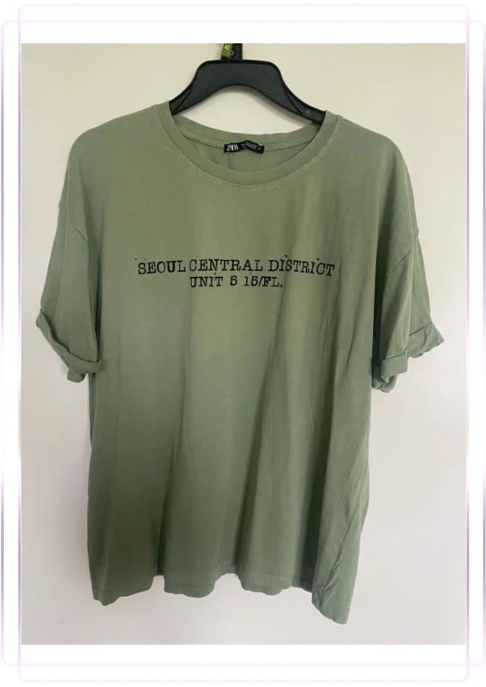 T-shirt 🦁 Taille 36 - Zara