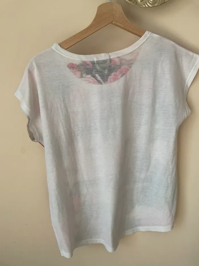 T shirt fleurs - photo numéro 4