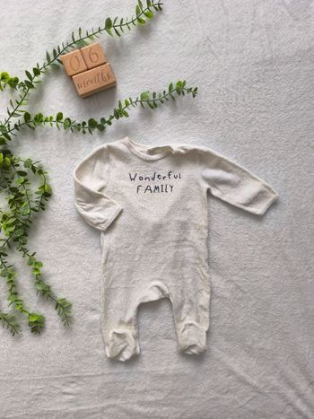 Pyjama velours mixte