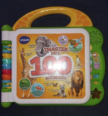 Livre interactif - Mon imagier des animaux- V-Tech