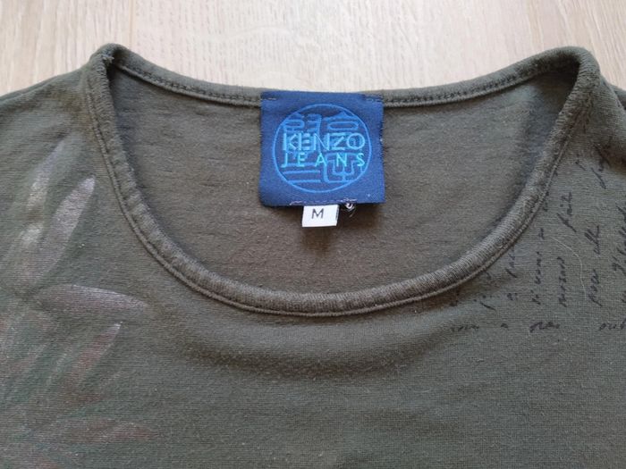 T-shirt taille M Kenzo jeans - photo numéro 2
