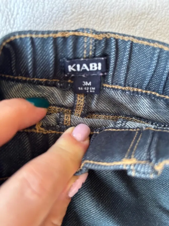 👖 Lot de 3 jeggings fille - 3 mois 👖 - photo numéro 7