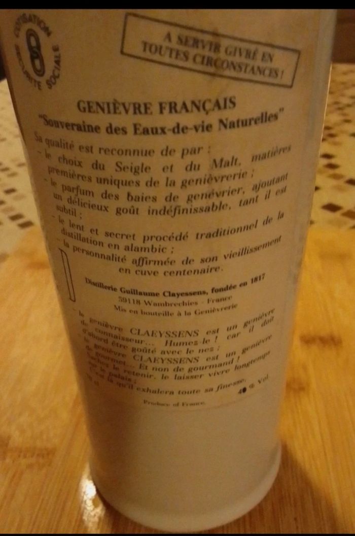 Bouteilles genièvre faïence - photo numéro 8