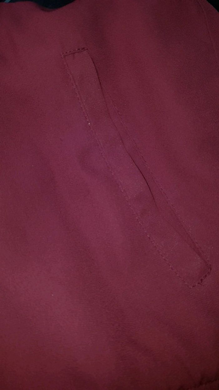 veste bordeaux - photo numéro 2